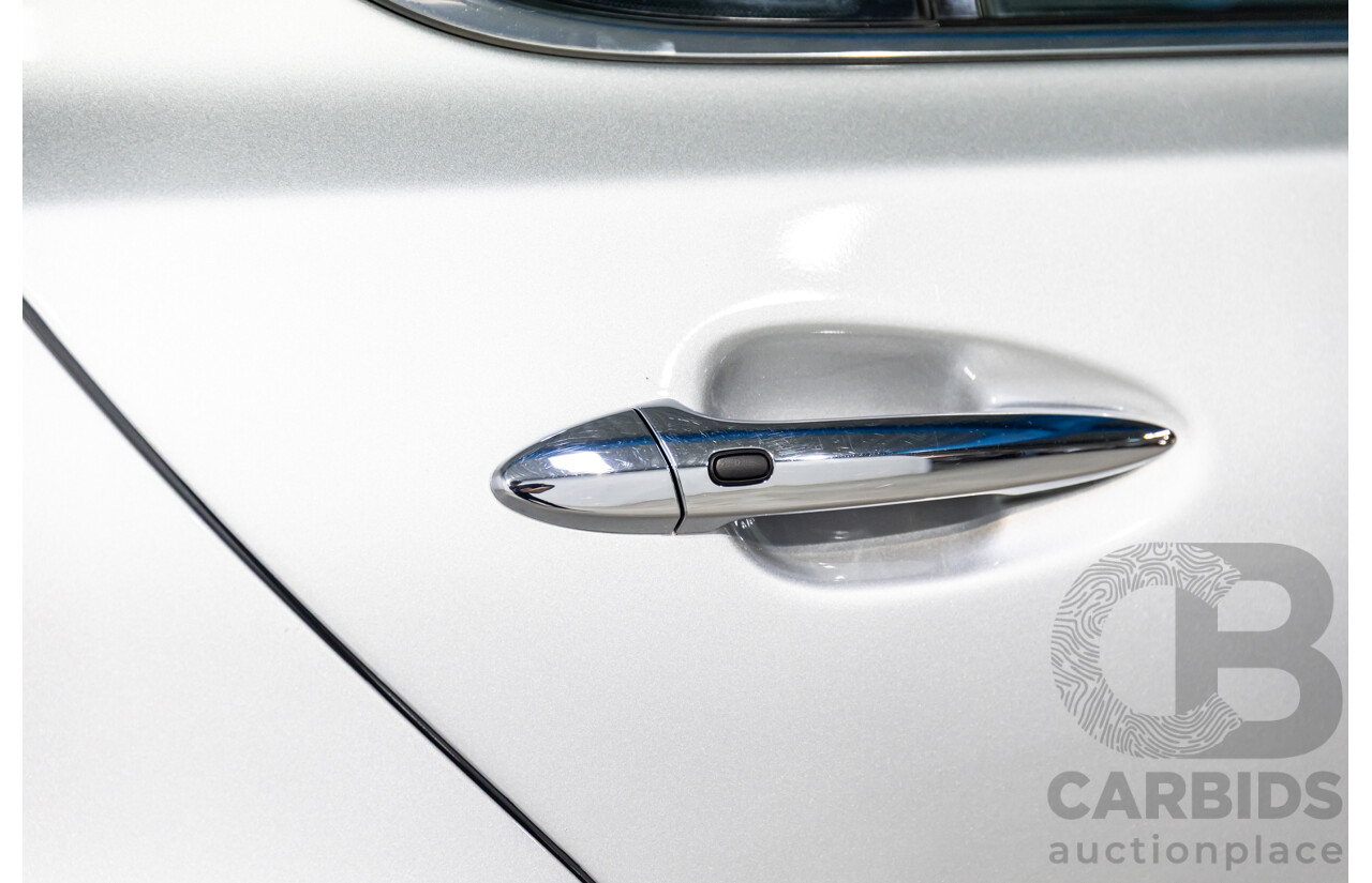 2/2008 Lexus Ls600hl Hybrid (5 Seat) UVF46R 4d Sedan Platinum Silver Metallic V8 5.0L - 165kW Hybrid