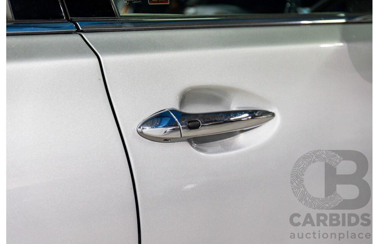 2/2008 Lexus Ls600hl Hybrid (5 Seat) UVF46R 4d Sedan Platinum Silver Metallic V8 5.0L - 165kW Hybrid