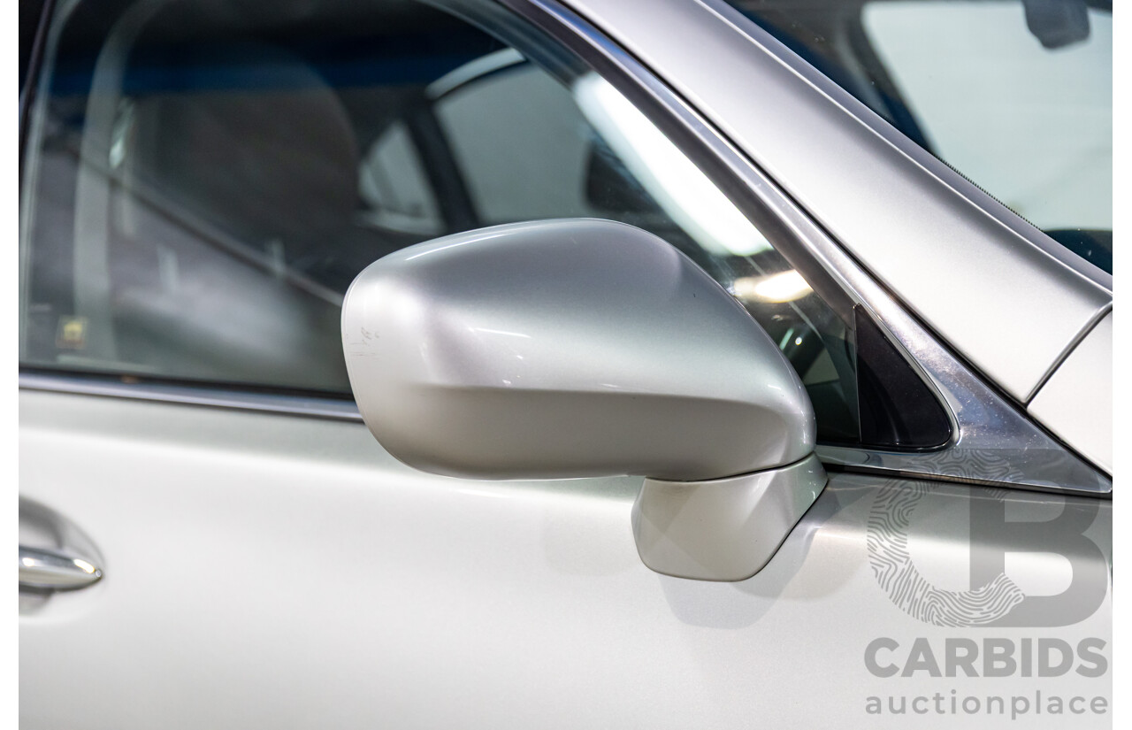 2/2008 Lexus Ls600hl Hybrid (5 Seat) UVF46R 4d Sedan Platinum Silver Metallic V8 5.0L - 165kW Hybrid