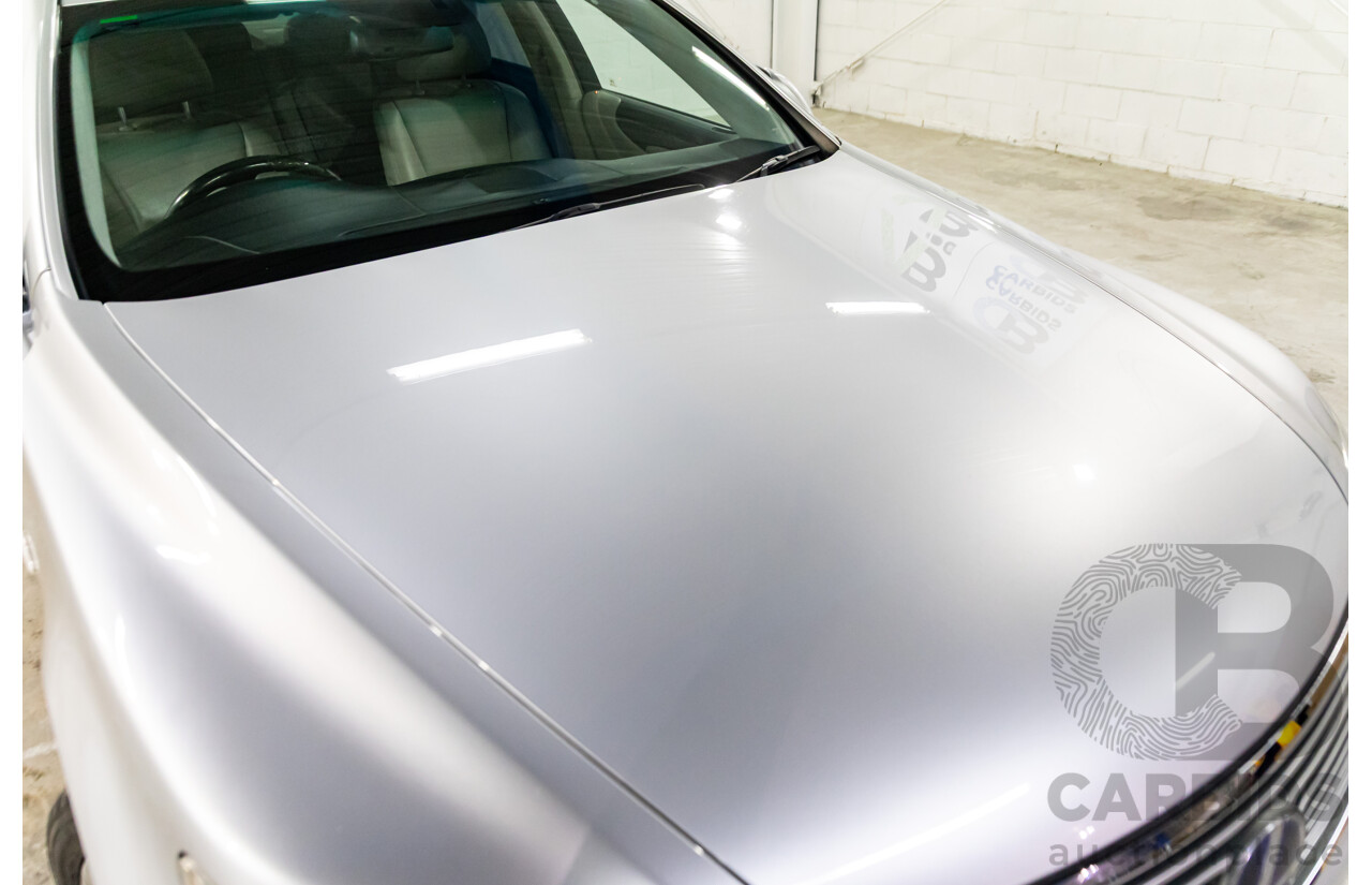 2/2008 Lexus Ls600hl Hybrid (5 Seat) UVF46R 4d Sedan Platinum Silver Metallic V8 5.0L - 165kW Hybrid