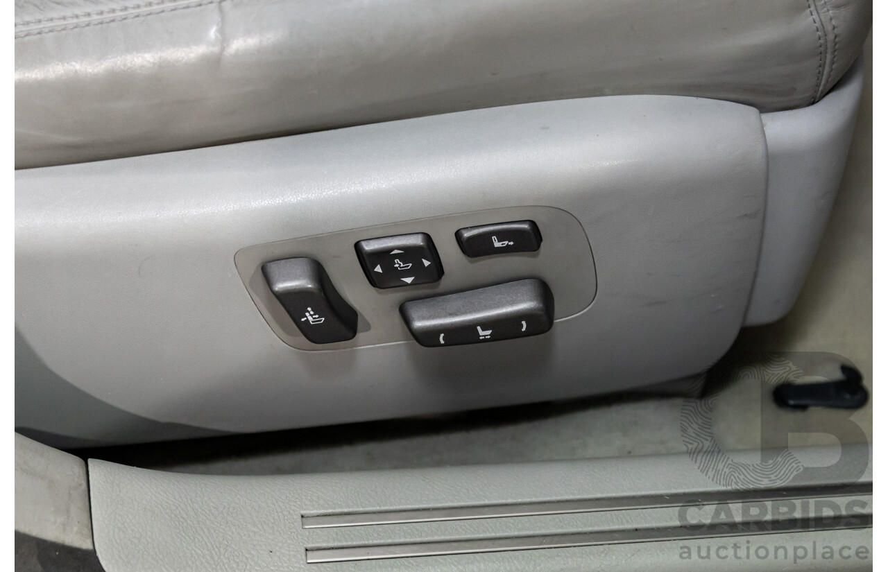 2/2008 Lexus Ls600hl Hybrid (5 Seat) UVF46R 4d Sedan Platinum Silver Metallic V8 5.0L - 165kW Hybrid