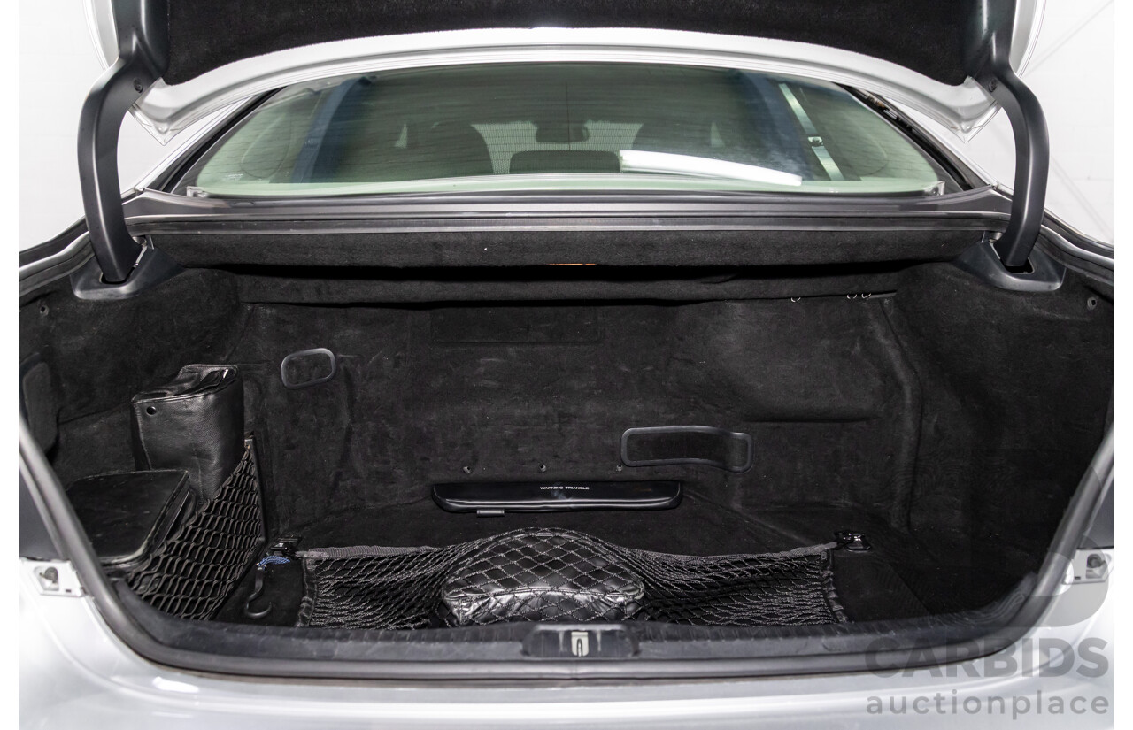 2/2008 Lexus Ls600hl Hybrid (5 Seat) UVF46R 4d Sedan Platinum Silver Metallic V8 5.0L - 165kW Hybrid