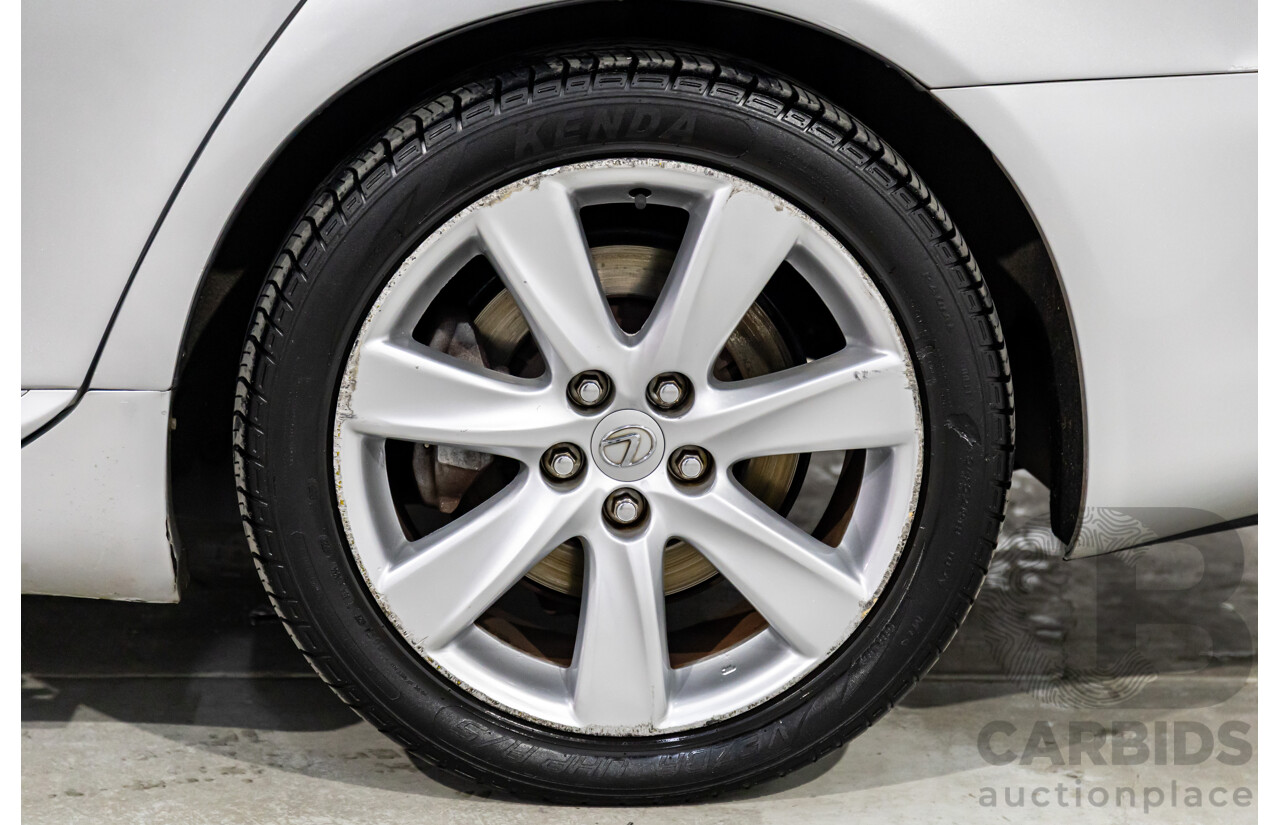 2/2008 Lexus Ls600hl Hybrid (5 Seat) UVF46R 4d Sedan Platinum Silver Metallic V8 5.0L - 165kW Hybrid
