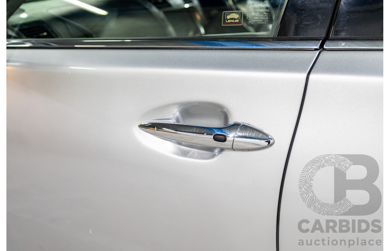 2/2008 Lexus Ls600hl Hybrid (5 Seat) UVF46R 4d Sedan Platinum Silver Metallic V8 5.0L - 165kW Hybrid