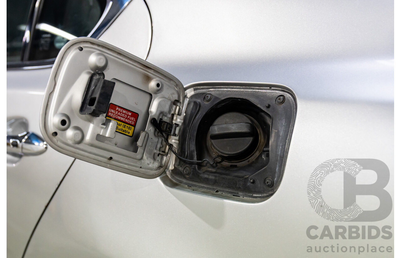 2/2008 Lexus Ls600hl Hybrid (5 Seat) UVF46R 4d Sedan Platinum Silver Metallic V8 5.0L - 165kW Hybrid