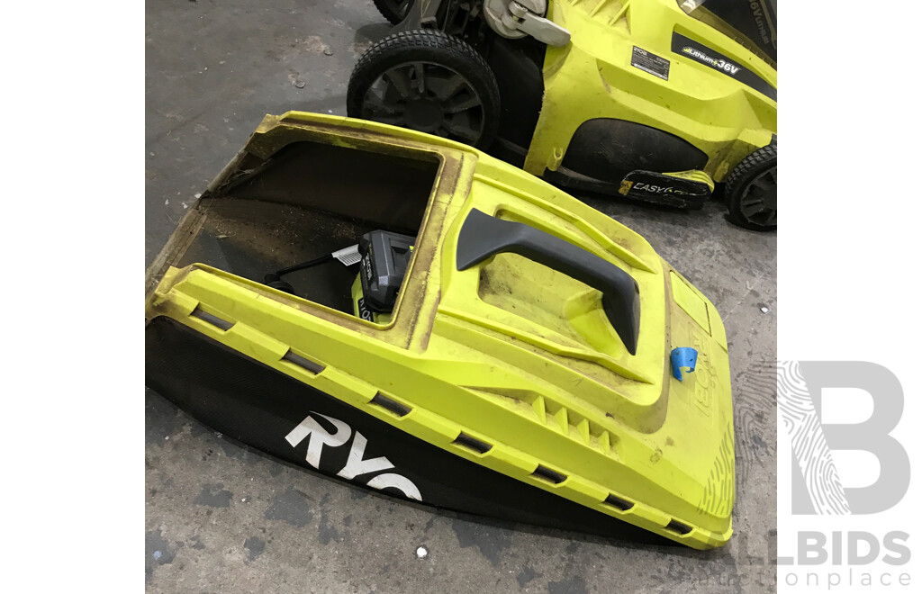 Ryobi 36V Brushless Lawn Mower