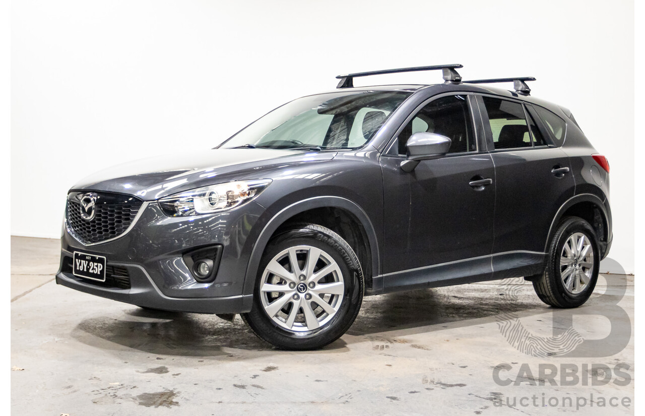 7/2014 Mazda CX-5 MAXX Sport (AWD) MY13 UPGRADE 4d Wagon Meteor Grey Turbo Diesel 2.2L