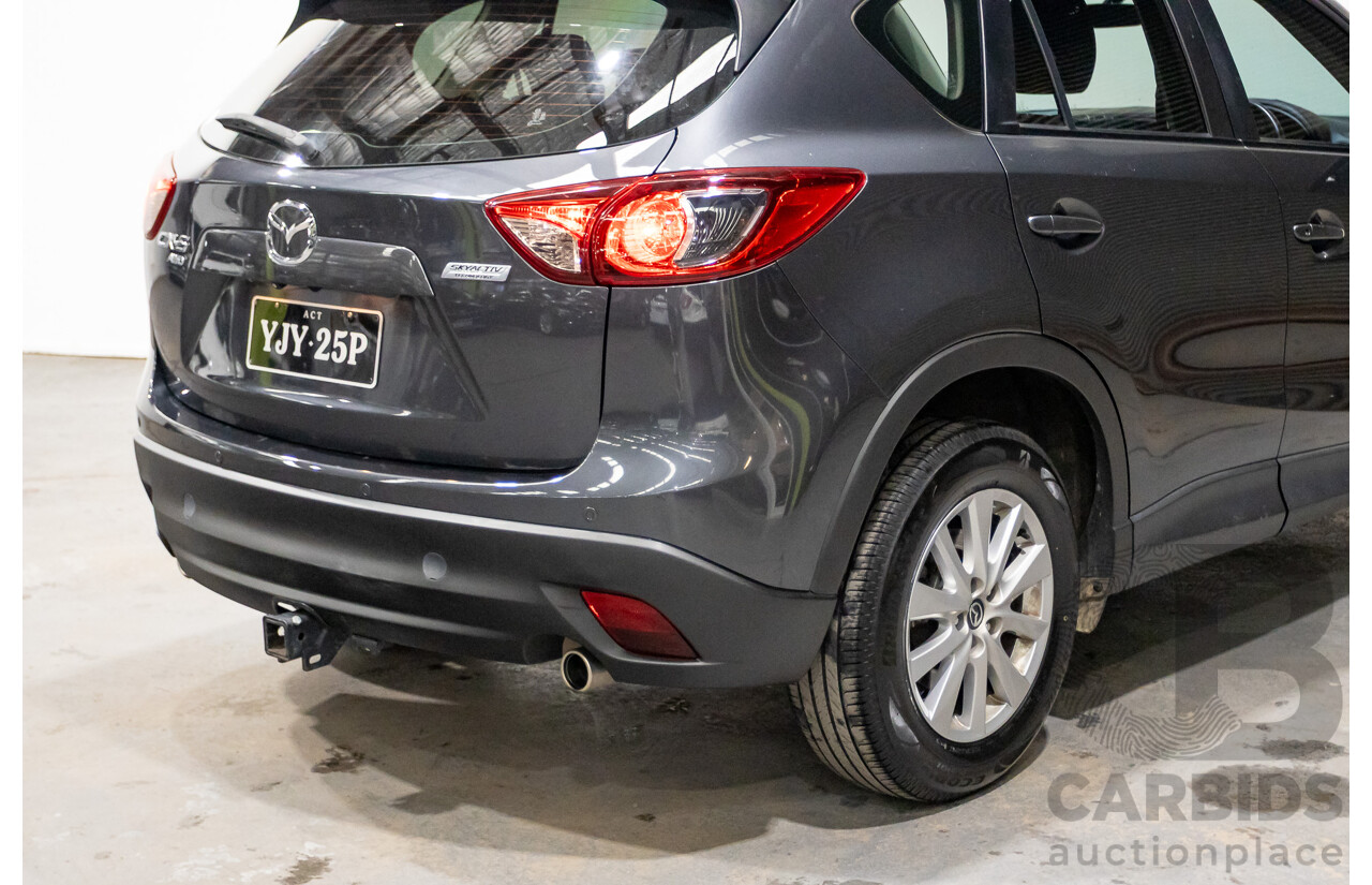 7/2014 Mazda CX-5 MAXX Sport (AWD) MY13 UPGRADE 4d Wagon Meteor Grey Turbo Diesel 2.2L