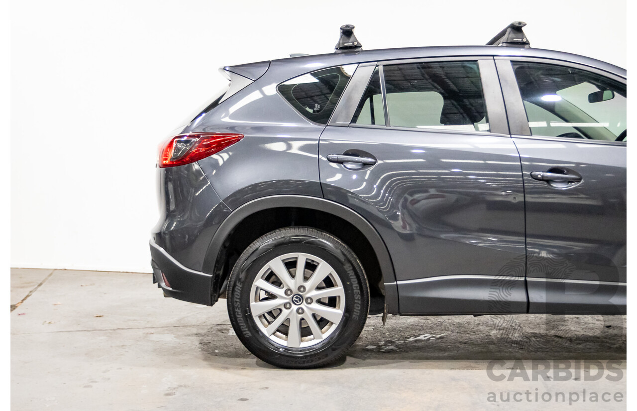 7/2014 Mazda CX-5 MAXX Sport (AWD) MY13 UPGRADE 4d Wagon Meteor Grey Turbo Diesel 2.2L