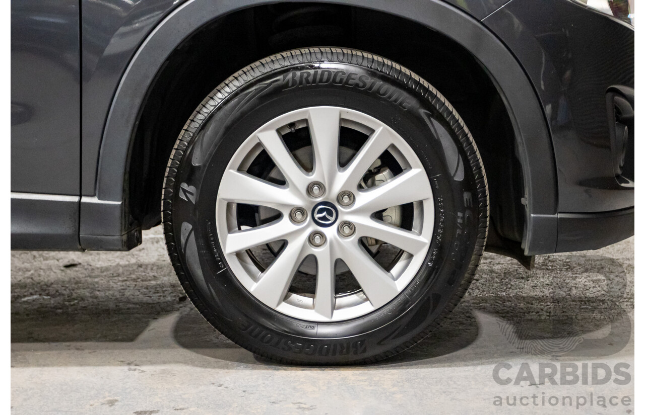 7/2014 Mazda CX-5 MAXX Sport (AWD) MY13 UPGRADE 4d Wagon Meteor Grey Turbo Diesel 2.2L