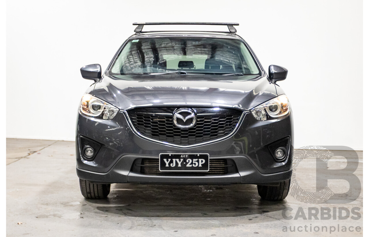 7/2014 Mazda CX-5 MAXX Sport (AWD) MY13 UPGRADE 4d Wagon Meteor Grey Turbo Diesel 2.2L