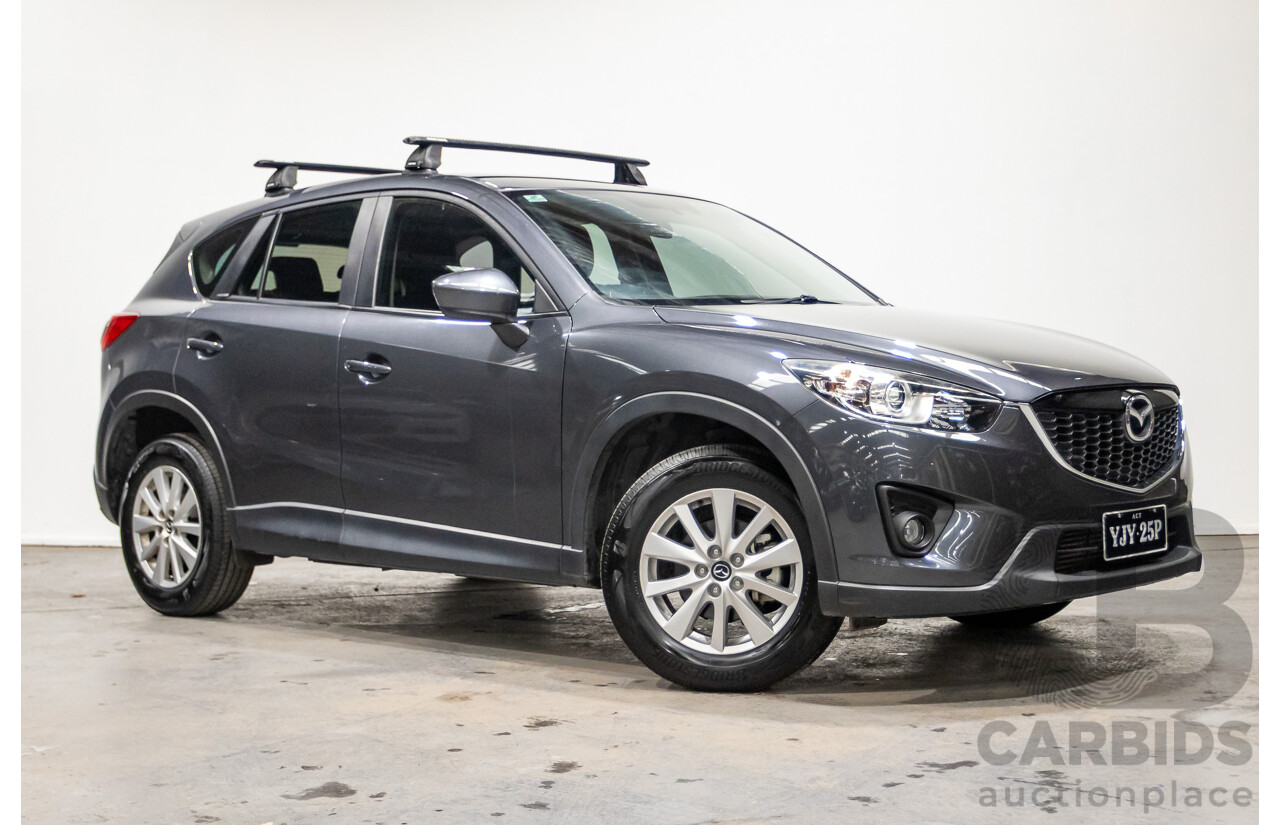7/2014 Mazda CX-5 MAXX Sport (AWD) MY13 UPGRADE 4d Wagon Meteor Grey Turbo Diesel 2.2L