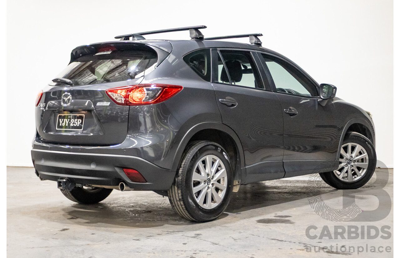 7/2014 Mazda CX-5 MAXX Sport (AWD) MY13 UPGRADE 4d Wagon Meteor Grey Turbo Diesel 2.2L