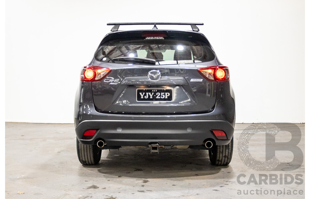7/2014 Mazda CX-5 MAXX Sport (AWD) MY13 UPGRADE 4d Wagon Meteor Grey Turbo Diesel 2.2L