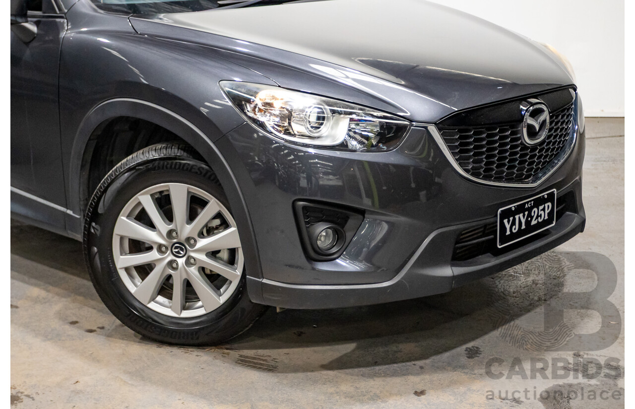 7/2014 Mazda CX-5 MAXX Sport (AWD) MY13 UPGRADE 4d Wagon Meteor Grey Turbo Diesel 2.2L