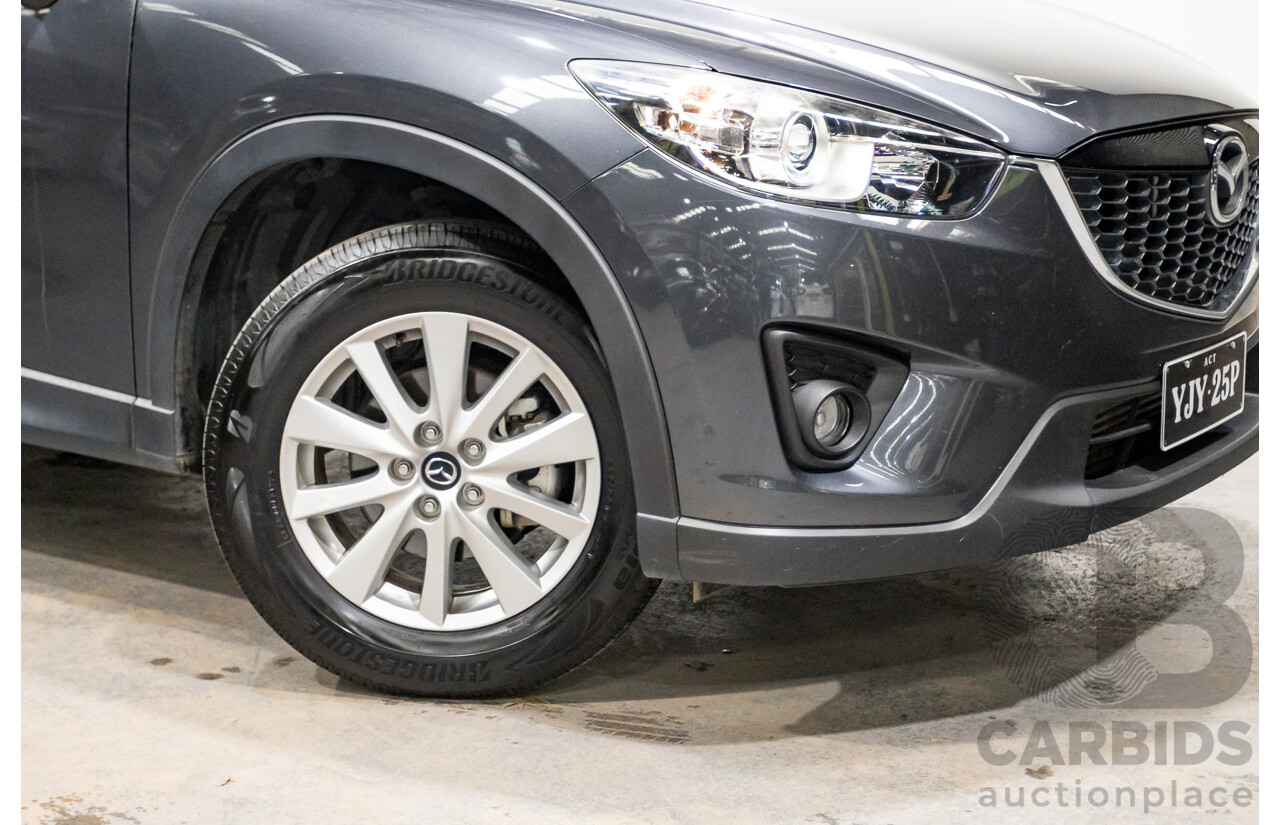 7/2014 Mazda CX-5 MAXX Sport (AWD) MY13 UPGRADE 4d Wagon Meteor Grey Turbo Diesel 2.2L