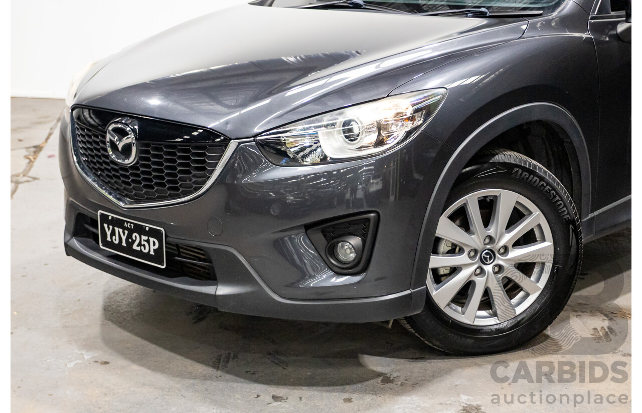 7/2014 Mazda CX-5 MAXX Sport (AWD) MY13 UPGRADE 4d Wagon Meteor Grey Turbo Diesel 2.2L