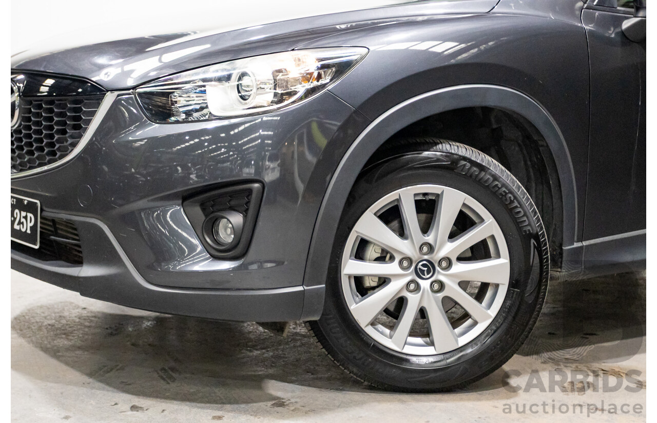 7/2014 Mazda CX-5 MAXX Sport (AWD) MY13 UPGRADE 4d Wagon Meteor Grey Turbo Diesel 2.2L