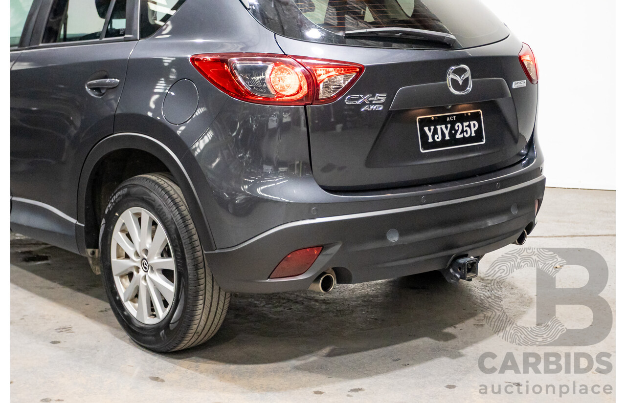 7/2014 Mazda CX-5 MAXX Sport (AWD) MY13 UPGRADE 4d Wagon Meteor Grey Turbo Diesel 2.2L