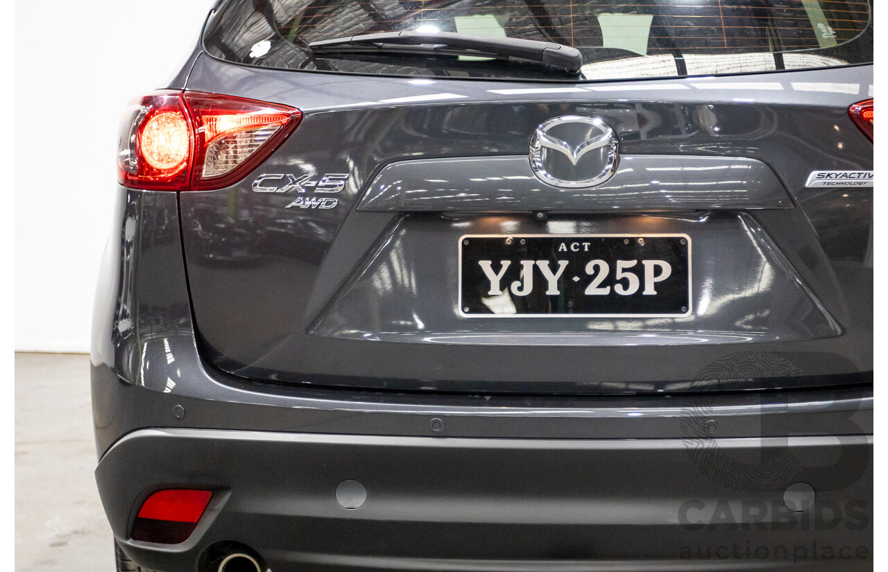 7/2014 Mazda CX-5 MAXX Sport (AWD) MY13 UPGRADE 4d Wagon Meteor Grey Turbo Diesel 2.2L