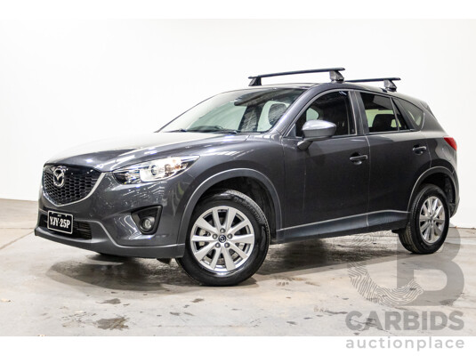 7/2014 Mazda CX-5 MAXX Sport (AWD) MY13 UPGRADE 4d Wagon Meteor Grey Turbo Diesel 2.2L