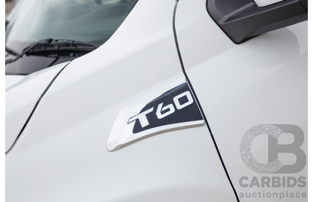 02/2020 LDV T60 PRO (4x4) SK8C Double Cab Utility White Turbo Diesel 2.8L