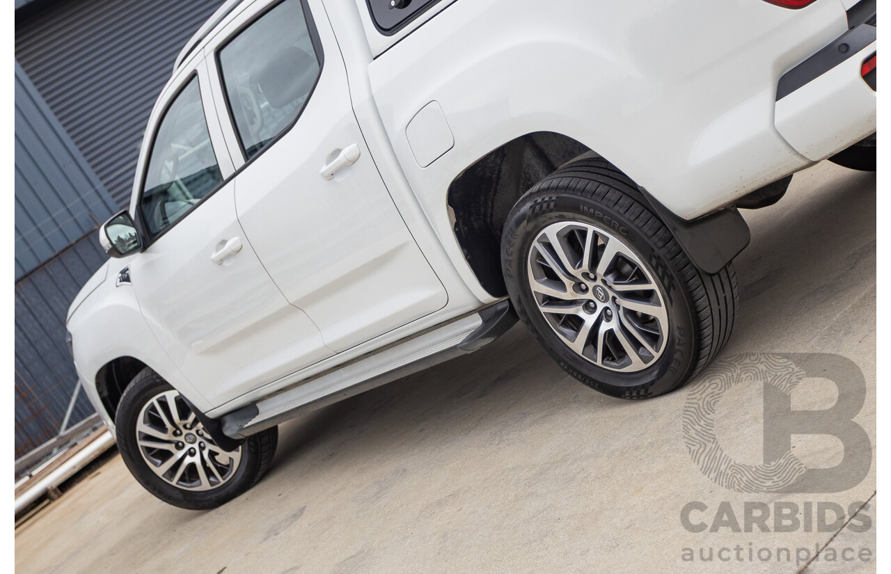 02/2020 LDV T60 PRO (4x4) SK8C Double Cab Utility White Turbo Diesel 2.8L