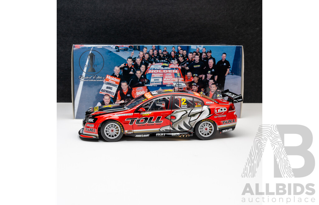 Classic Carlectables Holden VE Series II Commodore 2011 Bathurst Winner #2 Garth Tander/Nick Percat Holden Racing Team 1:18 Scale Model Car - COA Included