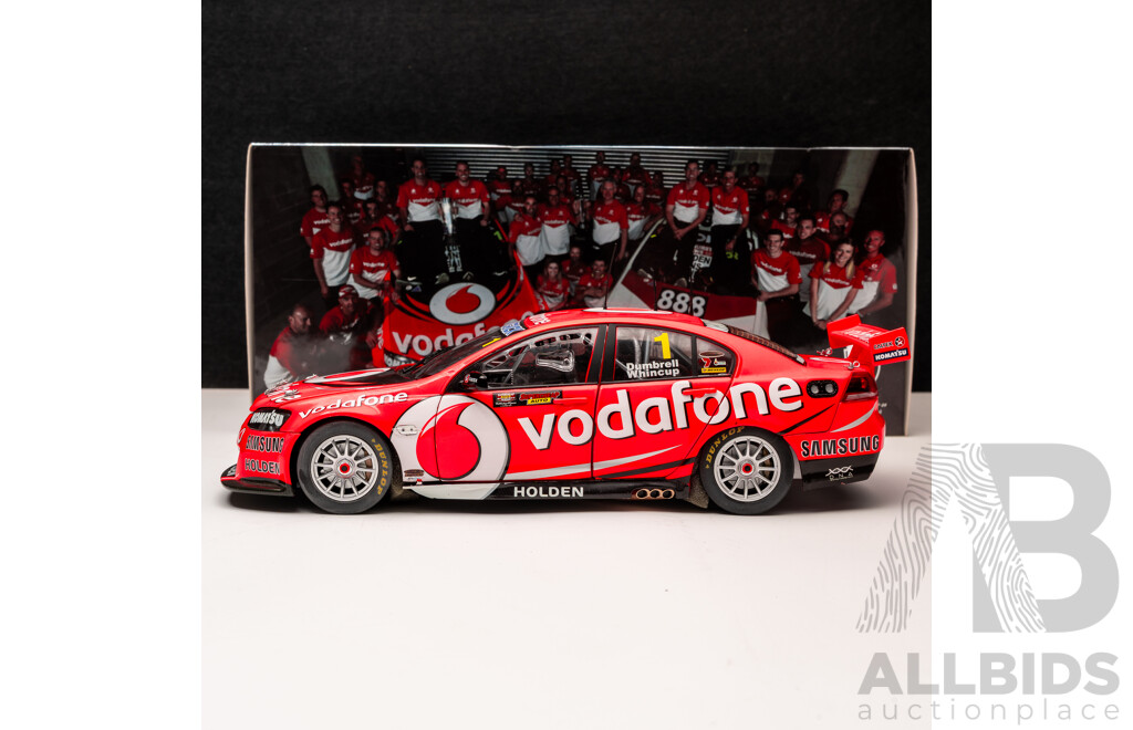 Classic Carlectables Holden VE Series II Commodore Supercar 2012 Bathurst Winner #1 Jamie Whincup/Paul Dumbrell Team Vodafone 1:18 Scale Model Car - COA Included