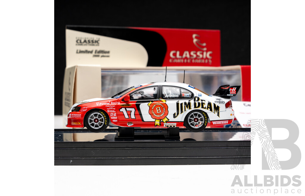 Classic Carlectables Ford BF Racing Falcon V8 Supercar 2007 #17 Steven Johnson Dick Johnson Racing 1:43 Scale
