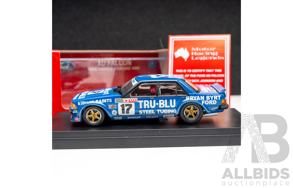 Biante Ford XD Falcon V8 Supercar 1980 #17 Hardie Ferodo 1000 1:43 Scale