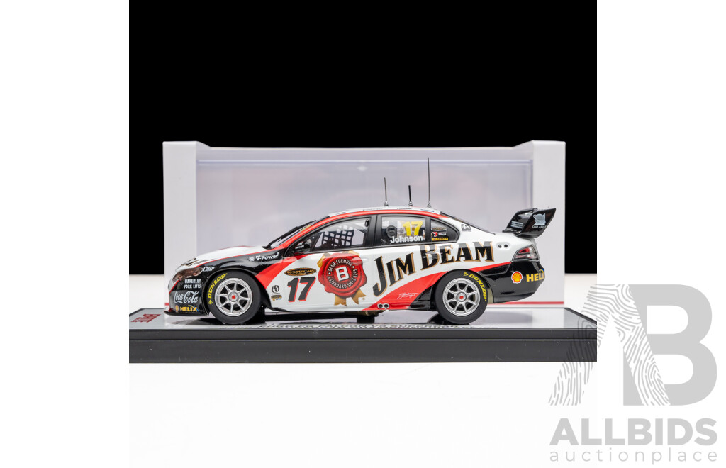 Biante Ford FG Falcon V8 Supercar 2009 Supercar Championship #17 Steven Johnson Jim Beam Racing 1:43 Scale