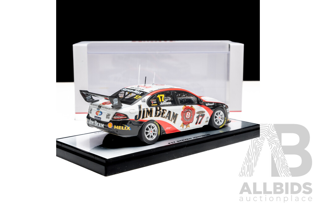 Biante Ford FG Falcon V8 Supercar 2009 Supercar Championship #17 Steven Johnson Jim Beam Racing 1:43 Scale
