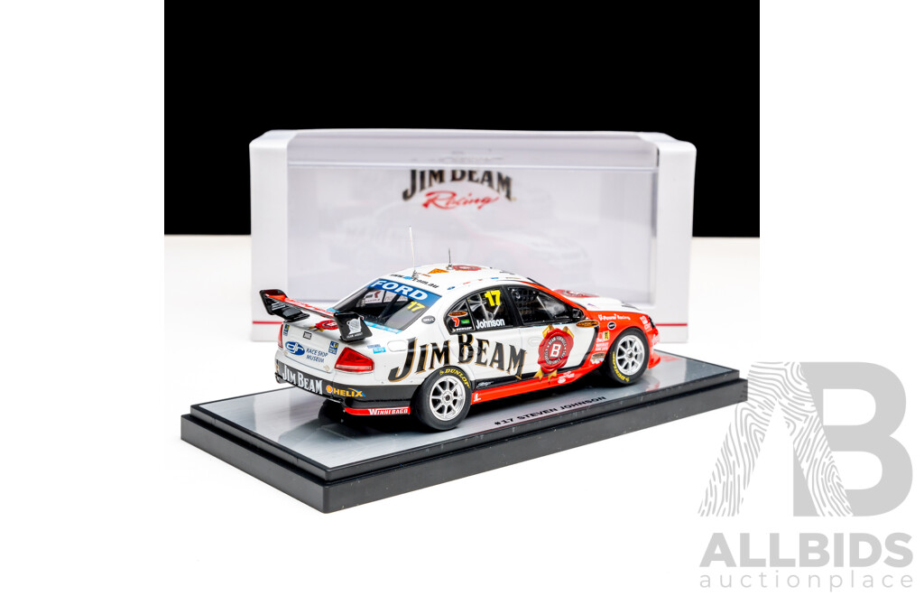 Biante Ford FG Falcon V8 Supercar 2008 Supercar Championship #17 Steven Johnson Jim Beam Racing 1:43 Scale