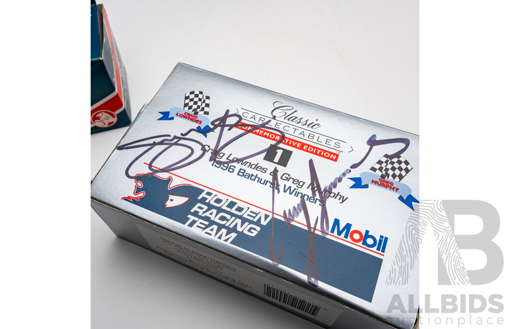 Collection of Four Classic Carlectable Holden V8 Supercars 1:43 Scale