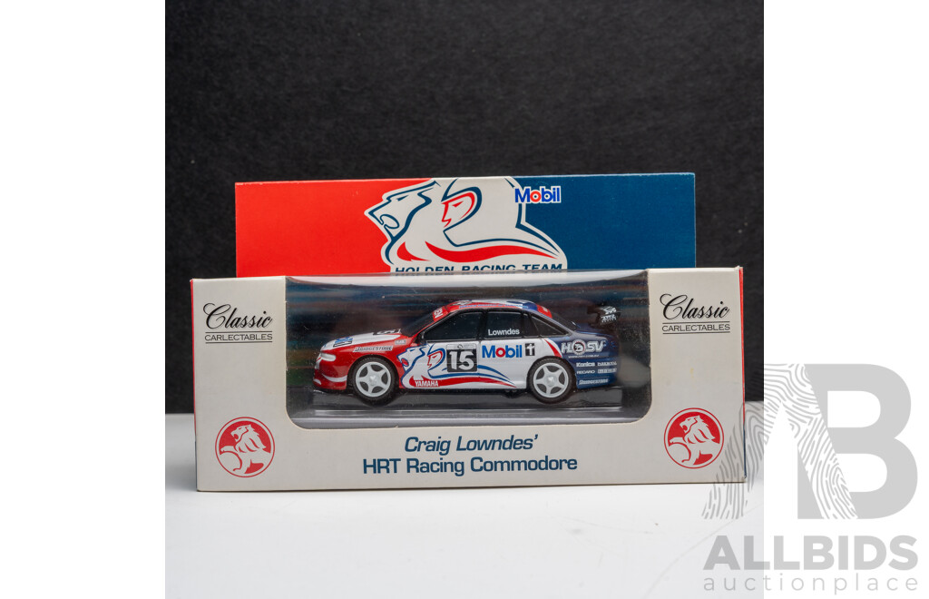 Collection of Four Classic Carlectable Holden V8 Supercars 1:43 Scale