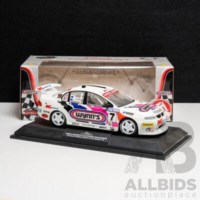 Classic Carlectables Holden VT Commodore V8 Supercar 1999 Bathurst Winner #7 Greg Murphy/Steven Richards Wynn's Racing 1:18 Scale Model Car