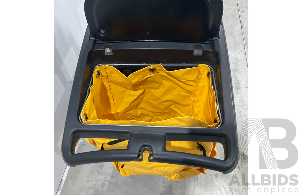 Rubbermaid Cleaning Trolley Cart - Lot of 2