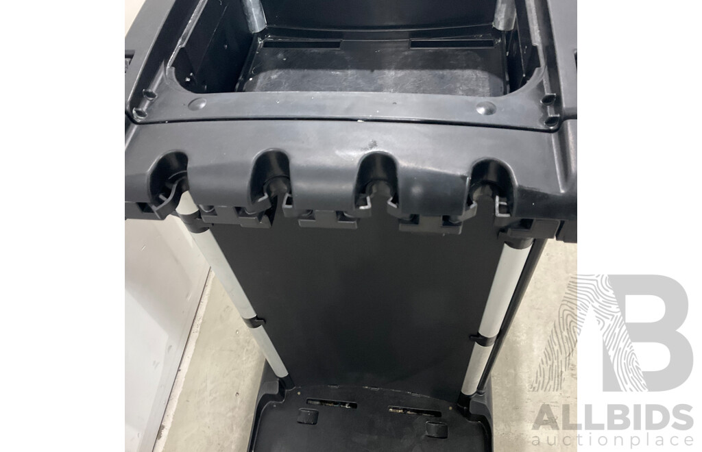 Rubbermaid Cleaning Trolley Cart - Lot of 2