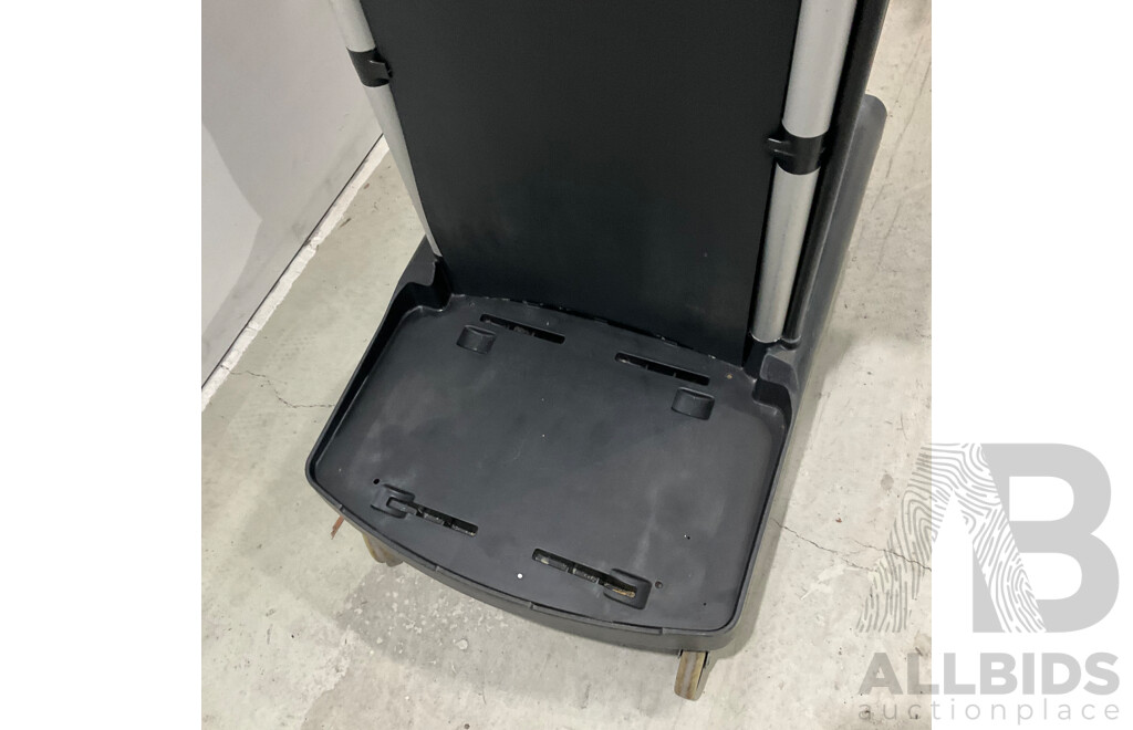 Rubbermaid Cleaning Trolley Cart - Lot of 2