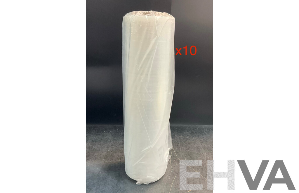Stretch Hand Pallet Wrap Roll - Clear - Lot of 10