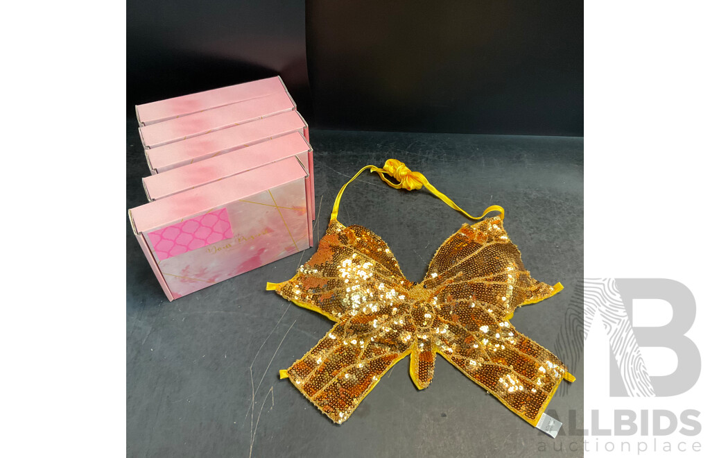 Allegra K Women's High Heels (Size 9)x2  & Women's Belly Dance Costume X6