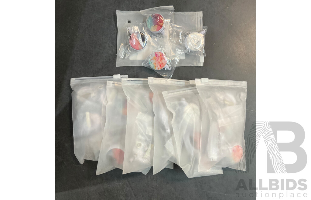 Bulk Lot - Replacement Spool Lines & Car Detailing Brush 10 Pcs & 3D Creative Light & Air Fryer Triple Shelf & 4pcs Badge Holder & More