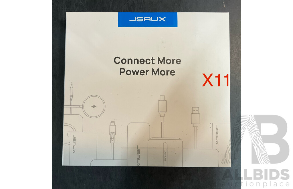 Bulk Lot - 3 In1 Wireless Charing Stations, Doubleshock 4 PS4 Controllers & Bicycle Phone Holders &  Assorted 4K/8K Connection Cables/Decking Station