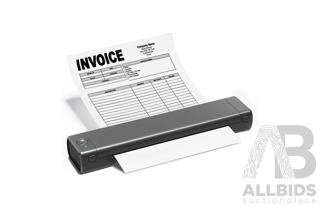 Phomemo M08F A4 Portable Printer & T02 Mini Printer - Lot of 4