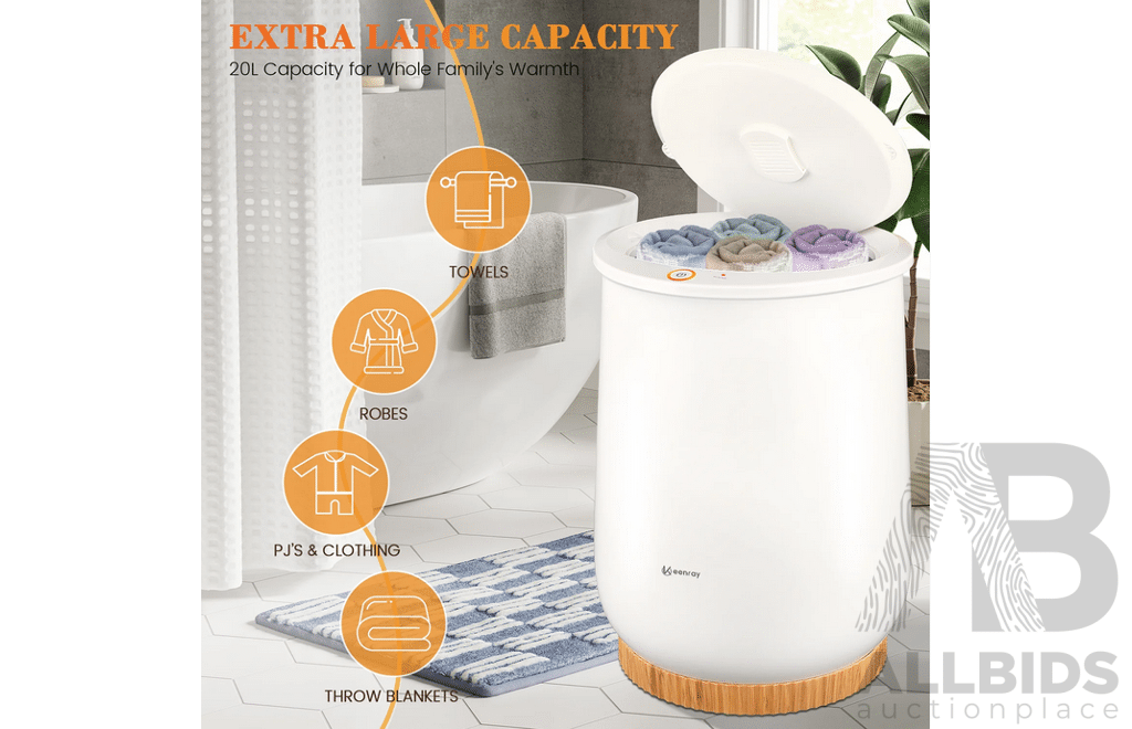 Keenray Bucket Towel Warmer CL1