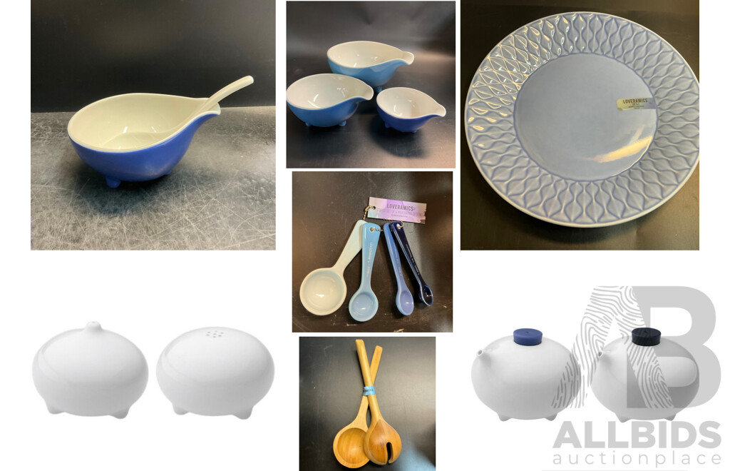 Tripod by LOVERAMICS Kitchenware Collection - Lot of 61