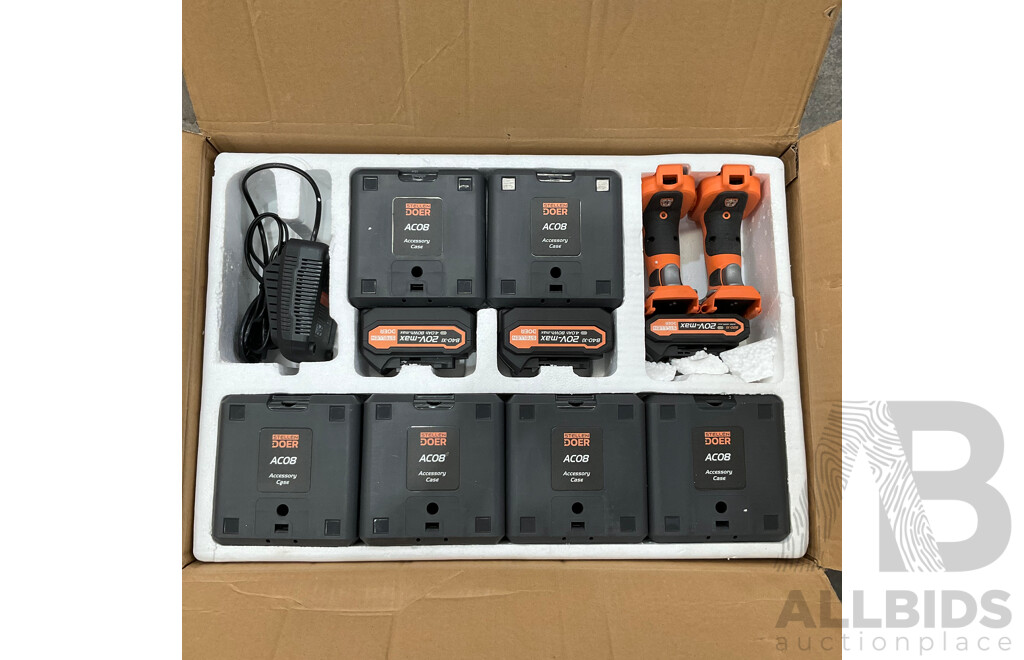 STELLEN DOER 20V_max Brushless Ultimate 12 Compact Tool Shed Work Station Compatible Australia - RRP $ 1,755