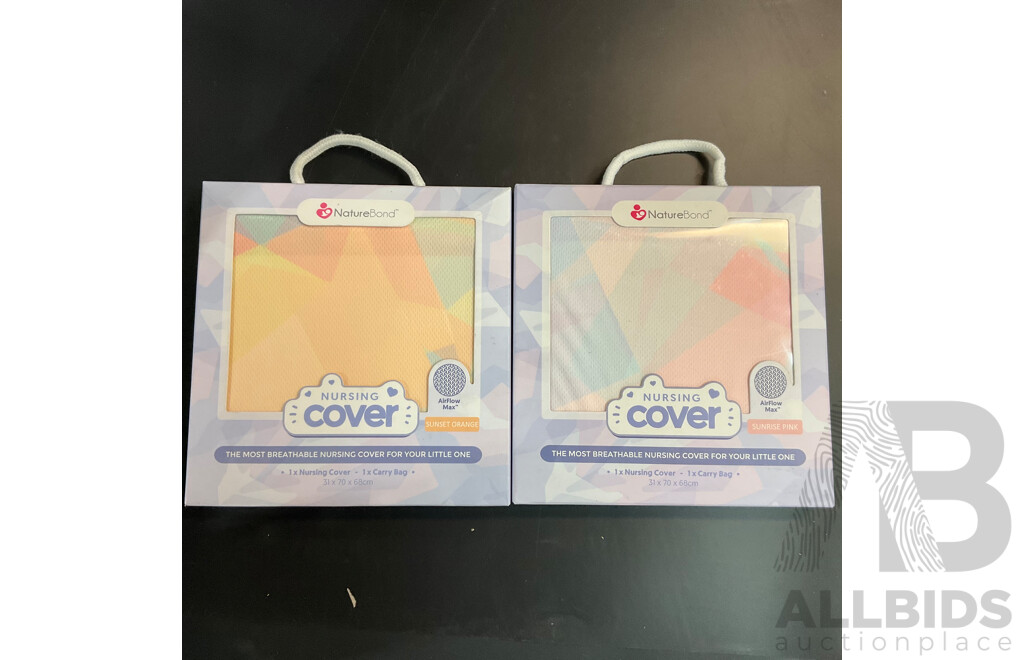 Assorted Baby Nursery Items - Momcozy Breast Pump , Thermometer, Nursing Cover and More - Lot of 11