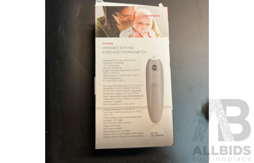 Assorted Baby Nursery Items - Momcozy Breast Pump , Thermometer, Nursing Cover and More - Lot of 11